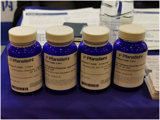 Pfanstiehl高纯度低内毒素注射级辅料精氨酸和琥珀酸钠在CDE登记注册